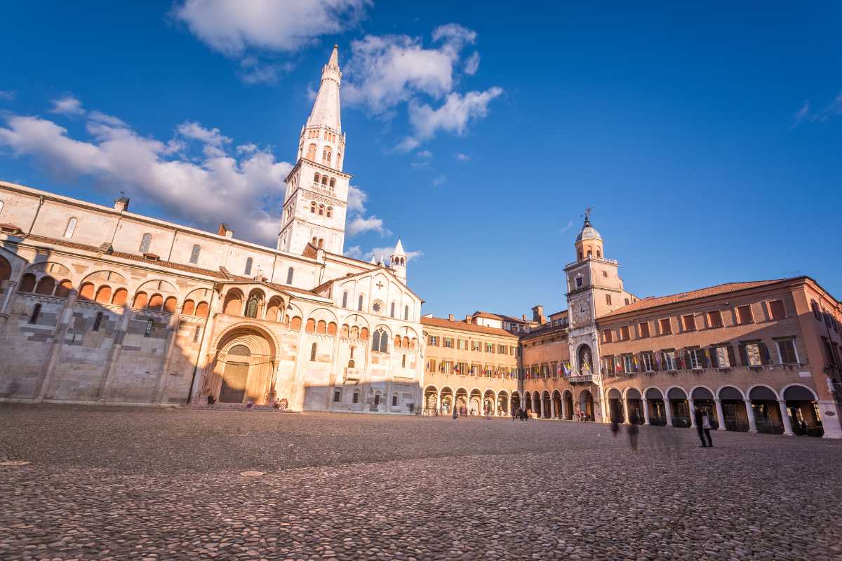 Scorcio dei Giardini Ducali di Modena